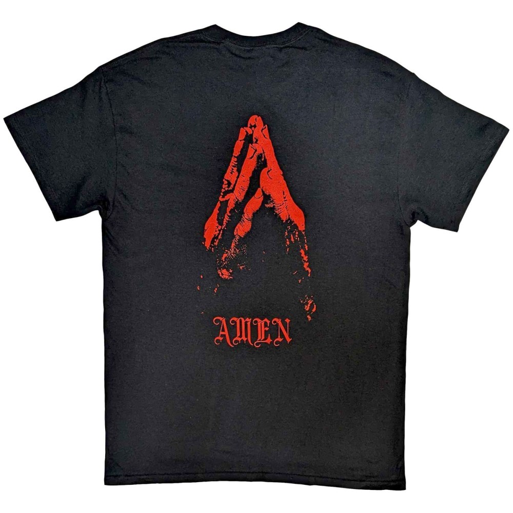 Bring Me The Horizon - Praying Amen Heren Tshirt - Zwart